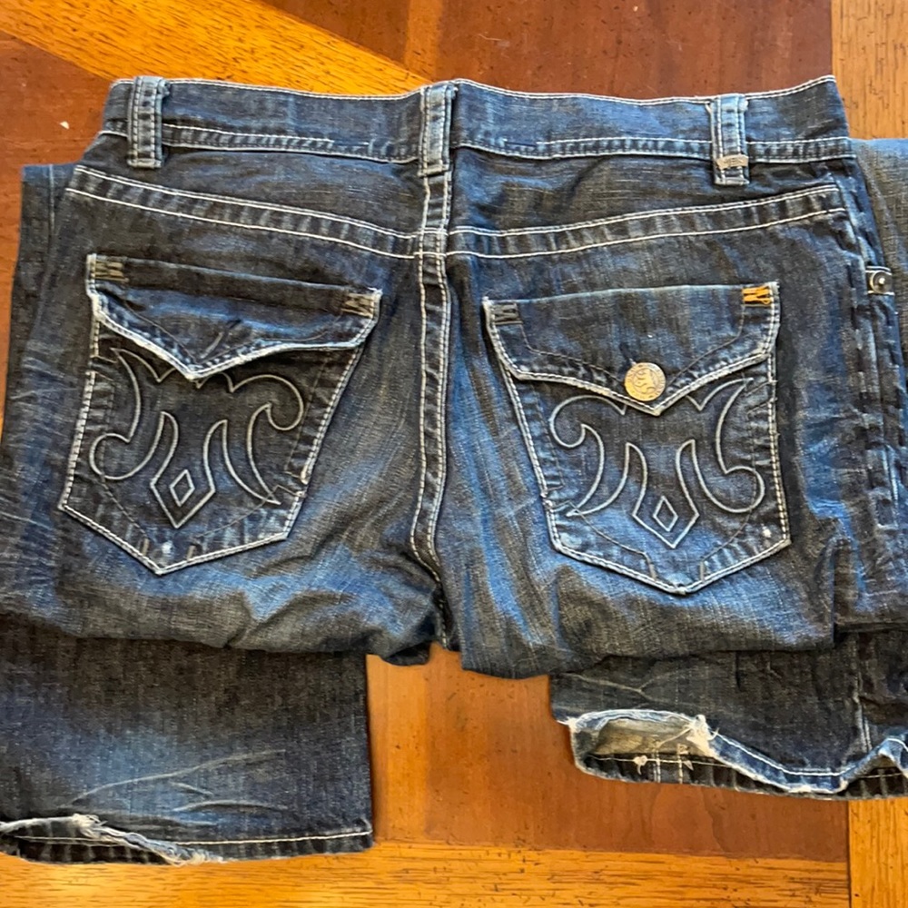 Mek Denim button fly jeans